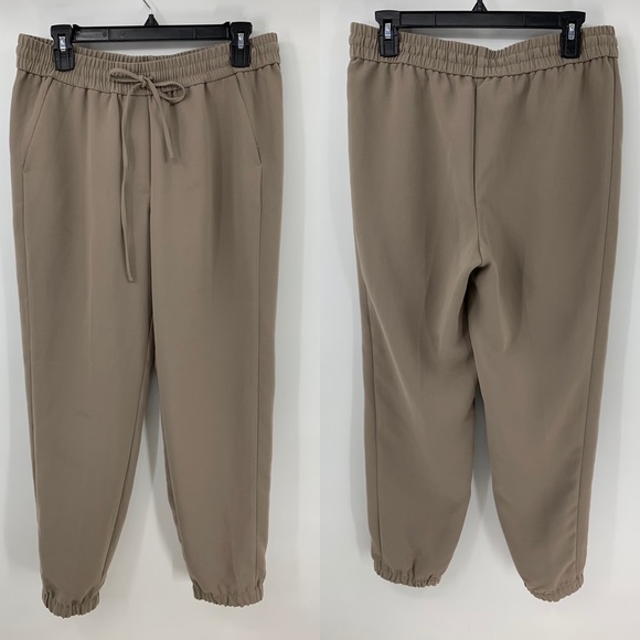 J.Crew Drapey Drawstring Pants Joggers Size 8 - Picture 2 of 7